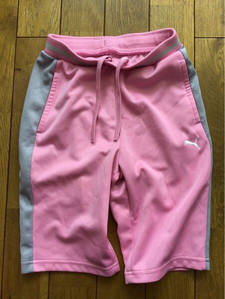 PUMA プーマ ハーフパンツ ピンク 140cm