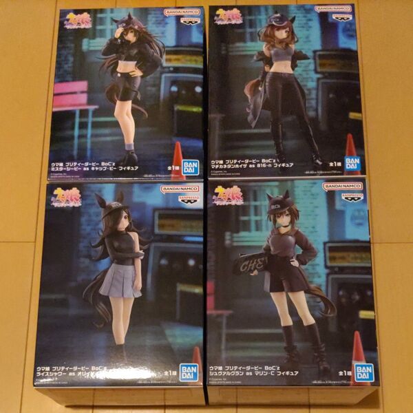 ウマ娘 BoC’z フィギュア シュヴァルグラン ライスシャワー マチカネタンホイザ ミスターシービー 4個セット