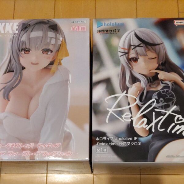 ホロライブ 沙花叉クロヱ NIKKE モダニア ファースト・アフェクション フィギュア 2個セット