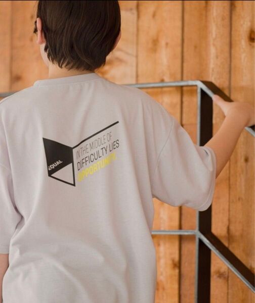 新品 グローバルワーク ヘビロッTEEプリントBIG Tシャツ 130