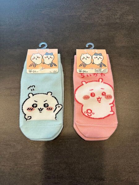 新品 ちいかわ キッズ 靴下 2足セット