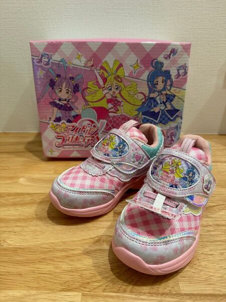 新品 キミとアイドルプリキュア 光る靴 スニーカー 17