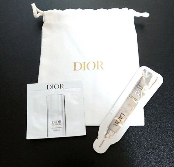 Dior ディオール カプチュールセラム カプチュールトータルヒアルショット パウチ サンプル