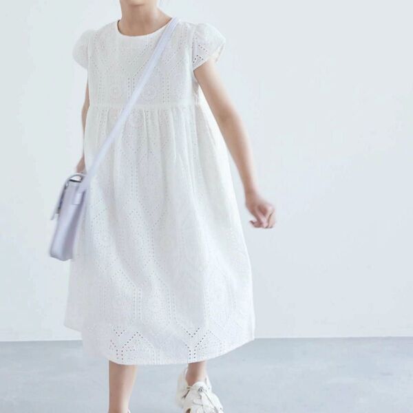 【新品未使用】INDIAレースワンピース ROPE' PICNIC KIDS 110