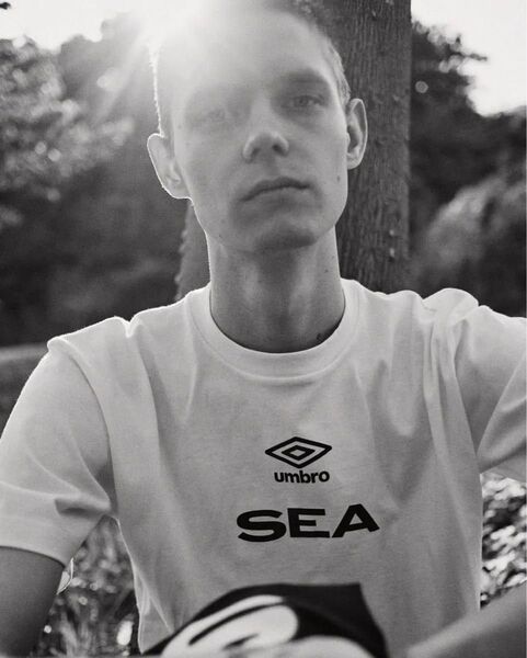 WIND AND SEAウィンダンシーumbroアンブロTシャツコラボ S/S LINE TEE