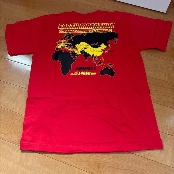アースマラソン 間寛平 tシャツ サイズS