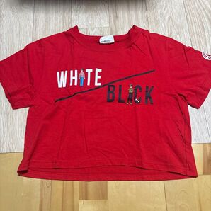 ウォーリーを探せ tシャツ フリーサイズ 丈短め