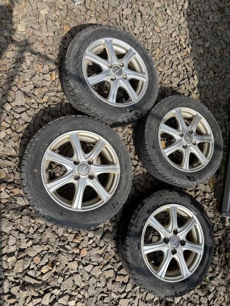 軽自動車用155/65 14塗装浮き等あり、スタッドレス付