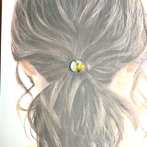メラスフェルラ① ポニーフックorヘアゴムorヘアピン金具加工致します