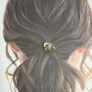 メラスフェルラ② ポニーフックorヘアゴムorヘアピン加工致します お選びいただき メッセージをお願いいたします