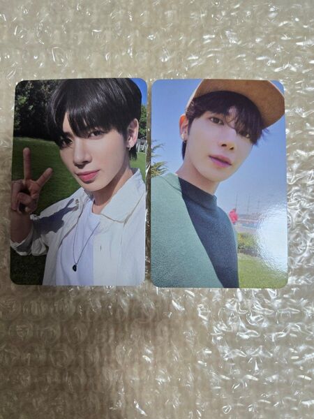 TXT テヒョン トレカ2枚セット TOUR MESSAGE BOOK