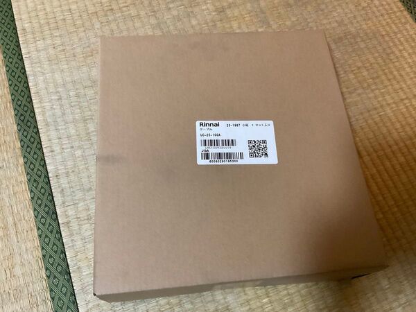 リンナイ 2芯ケーブル UCー25ー100A. 新品 100m