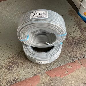 住電VVF 1.6mm3芯 黒赤緑 100m 新品 2巻セット