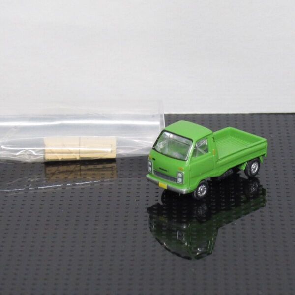 【全長約2cm程度】カーコレクション 第7弾 ホンダ TN-7 トラック グリーン トミーテック カーコレ 1/150