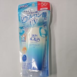 スキンアクア スーパーモイスチャーUVジェル SPF50+ PA++++ 110g ロート製薬 日焼け止め