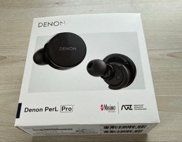 【未使用】DENON PerL Pro ワイヤレスイヤホン AHC15PL ブラック