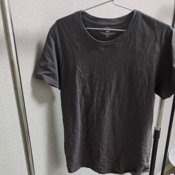 無地Tシャツ グレーXL