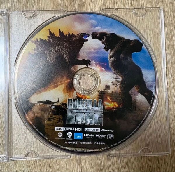 ゴジラvsコング 4K Ultra HD Blu-ray('21米) 新品未再生
