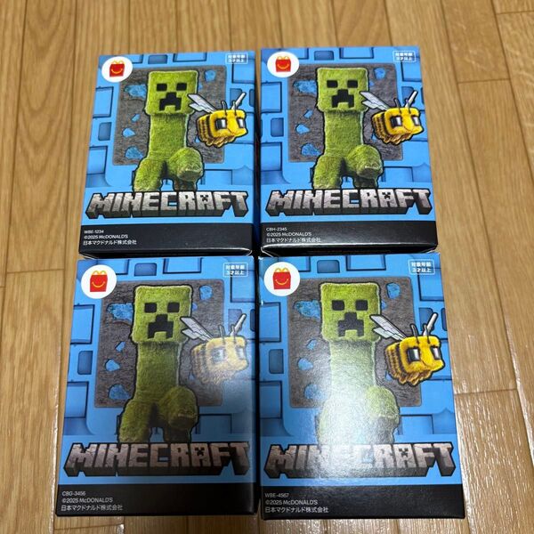マクドナルド ハッピーセット マインクラフト 第一弾 4種セット