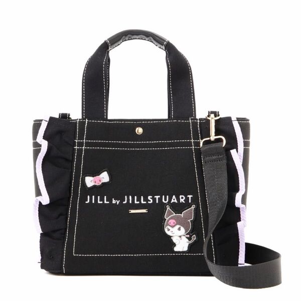 JILL BY JILLSTUART★クロミ×フリルトートバッグ ブラック