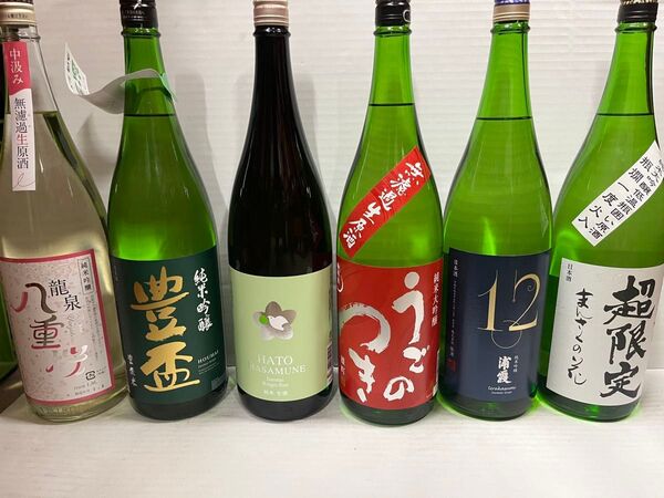 【日本酒】一升瓶6本セット