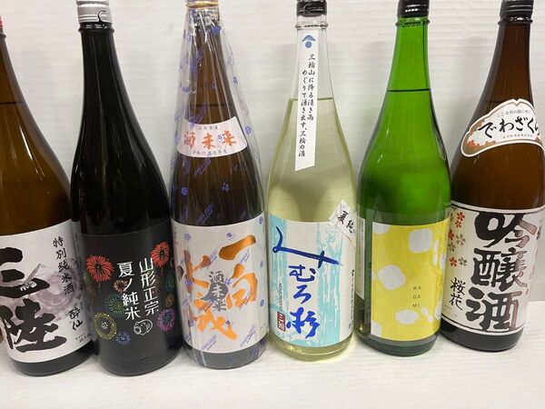 【日本酒】一升瓶6本セット