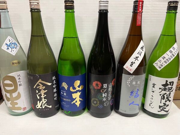 【日本酒】一升瓶6本セット