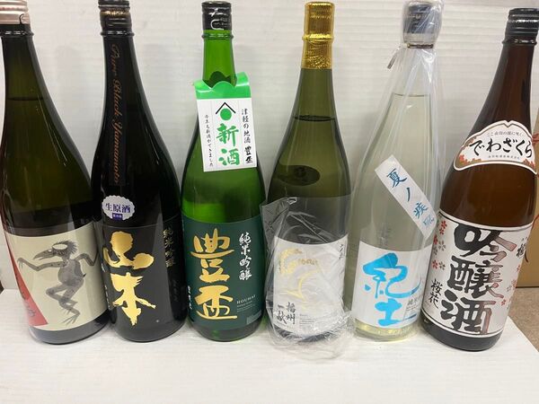 【日本酒】一升瓶6本セット