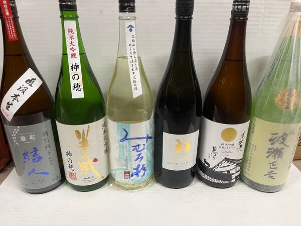 【日本酒】一升瓶6本セット
