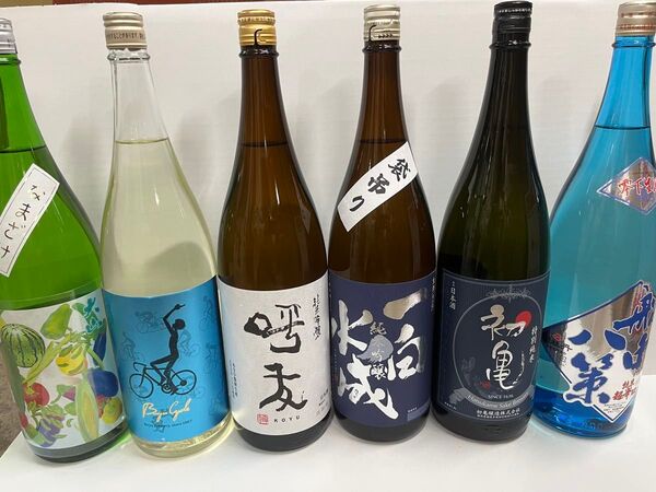 【日本酒】一升瓶6本セット