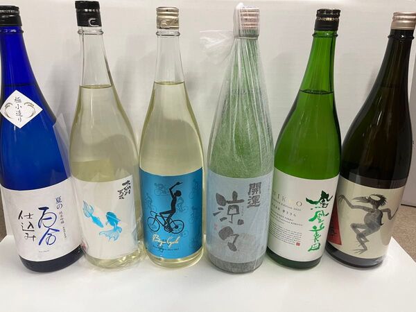 【日本酒】一升瓶6本セット
