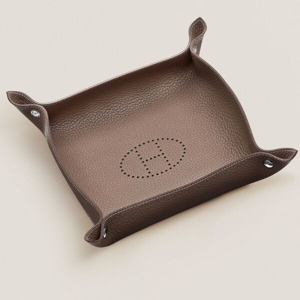 【新品未使用】HERMES エルメス ヴィド・ポッシュ ミニ《ミーズ・エ・ルランス》 Hエヴリン アクセサリートレー トレイ