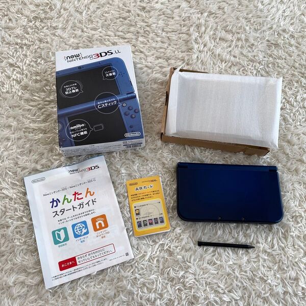 Newニンテンドー3DS LL メタリックブルー ARカード未開封