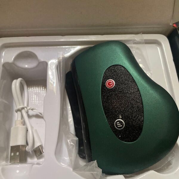 充電式電動かっさマッサージ カッサ iPhone充電器 充電 C バイブレーション