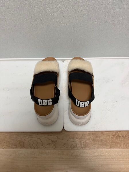 UGG LA Cloud サンダル ブラウン 23cm