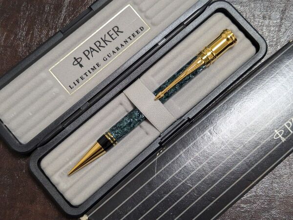 PARKER デュオフォールド 0.9mm シャープペンシル 回転式 ヴィンテージ