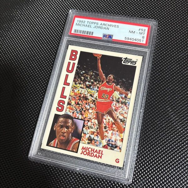 【PSA鑑定済み】マイケルジョーダン カード 1992 TOPPS ARCHIVES MICHAEL JORDAN