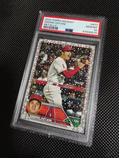 【PSA10】大谷翔平 カード 2023 TOPPS HOLIDAY