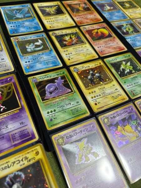 ポケモンカード 旧裏 まとめ売り キラのみ 全35枚 引退品