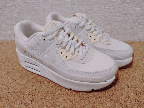 美品 NIKE WMNS AIR MAX 90 LV8 24cm 厚底