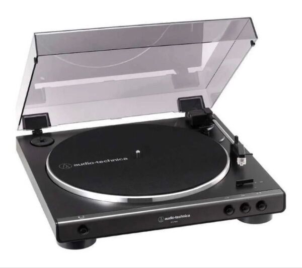 オーディオテクニカ レコードプレーヤー ターンテーブル AT-LP60X DGM ダークガンメタリック 未使用品