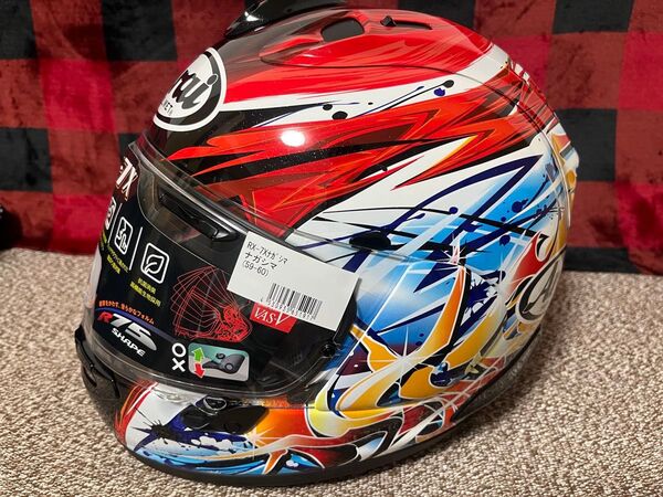 Arai アライ フルフェイスヘルメット RX-7X ナガシマ NAGASHIMA Lサイズ 59-60CM 未使用品