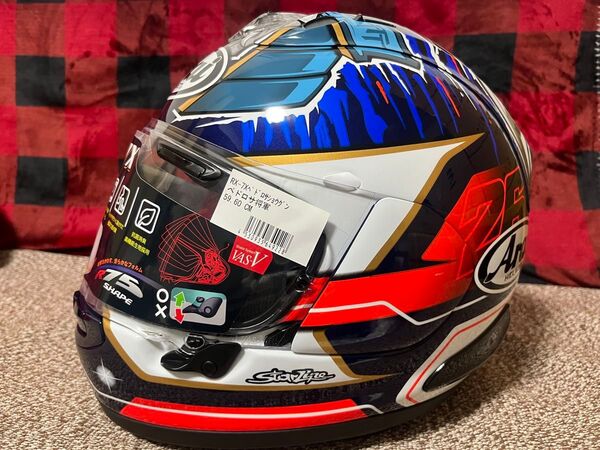 Arai アライ フルフェイスヘルメット RX-7X PEDROSA SHOGUN ペドロサ 将軍 L(59-60cm)未使用品