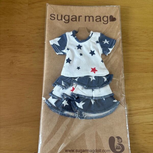 SUGAR MAG ドール服 星柄トップス&スカートセット 未使用 ネオブライス