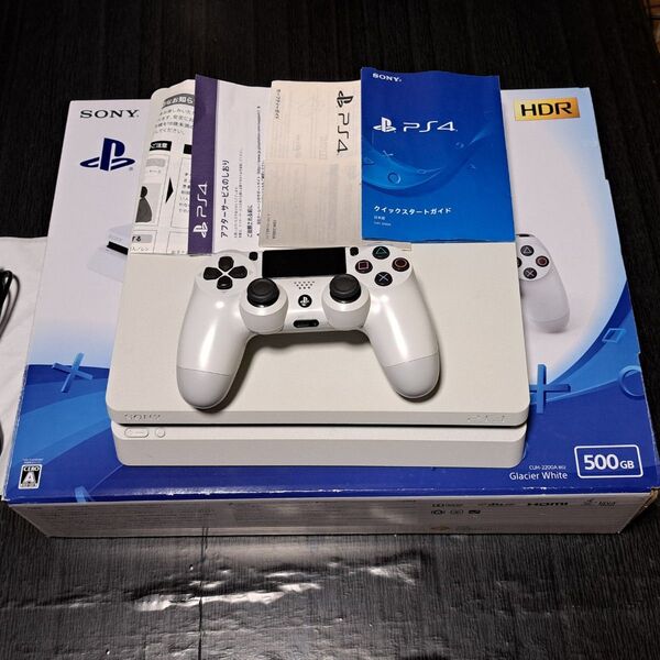 SONY PlayStation4 本体 Glacier White 500GB CUH-2200A B02