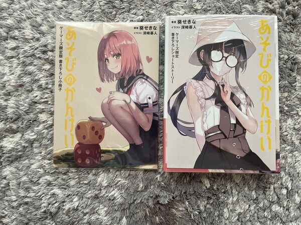 新品未開封 あそびのかんけい ゲーマーズ限定版 特典2種付き