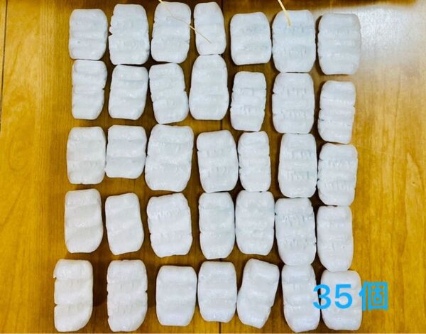 緩衝材 発泡スチロール 35個 梱包 ラッピング 工作