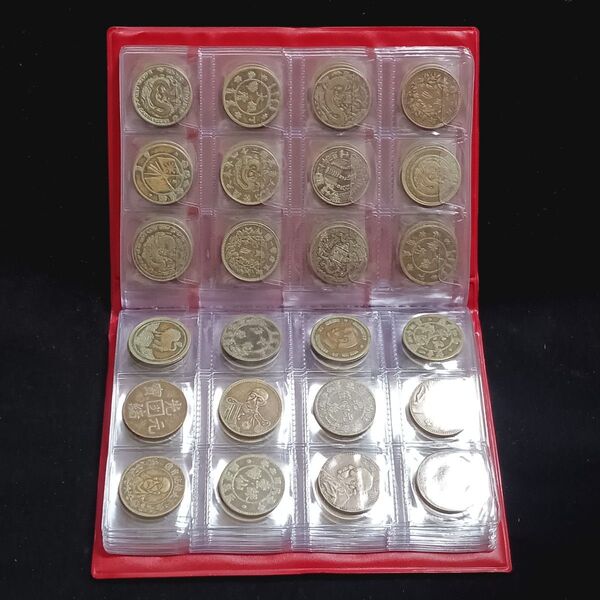 收集品 古銭 銅銭 中国古銭 ★銭幣収蔵冊 120枚★ 激安