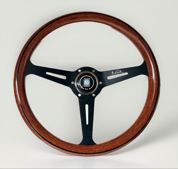 NARDI ナルディステアリング クラシック ウッド&ブラックスポーク14インチ 社外