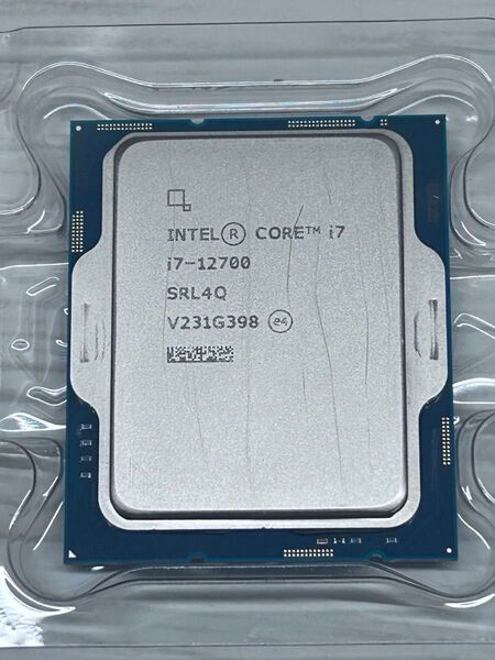 Intel Core i7 12700 CPU 動作確認品